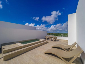 Beach Penthouse with BBQ and rooftop - TGB5